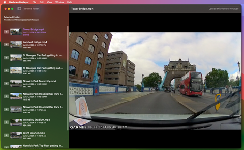 Dashcam Replayer
