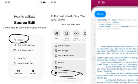 Source Editor